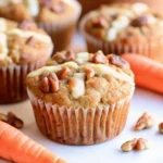 Low Carb Carrot Cake Muffins