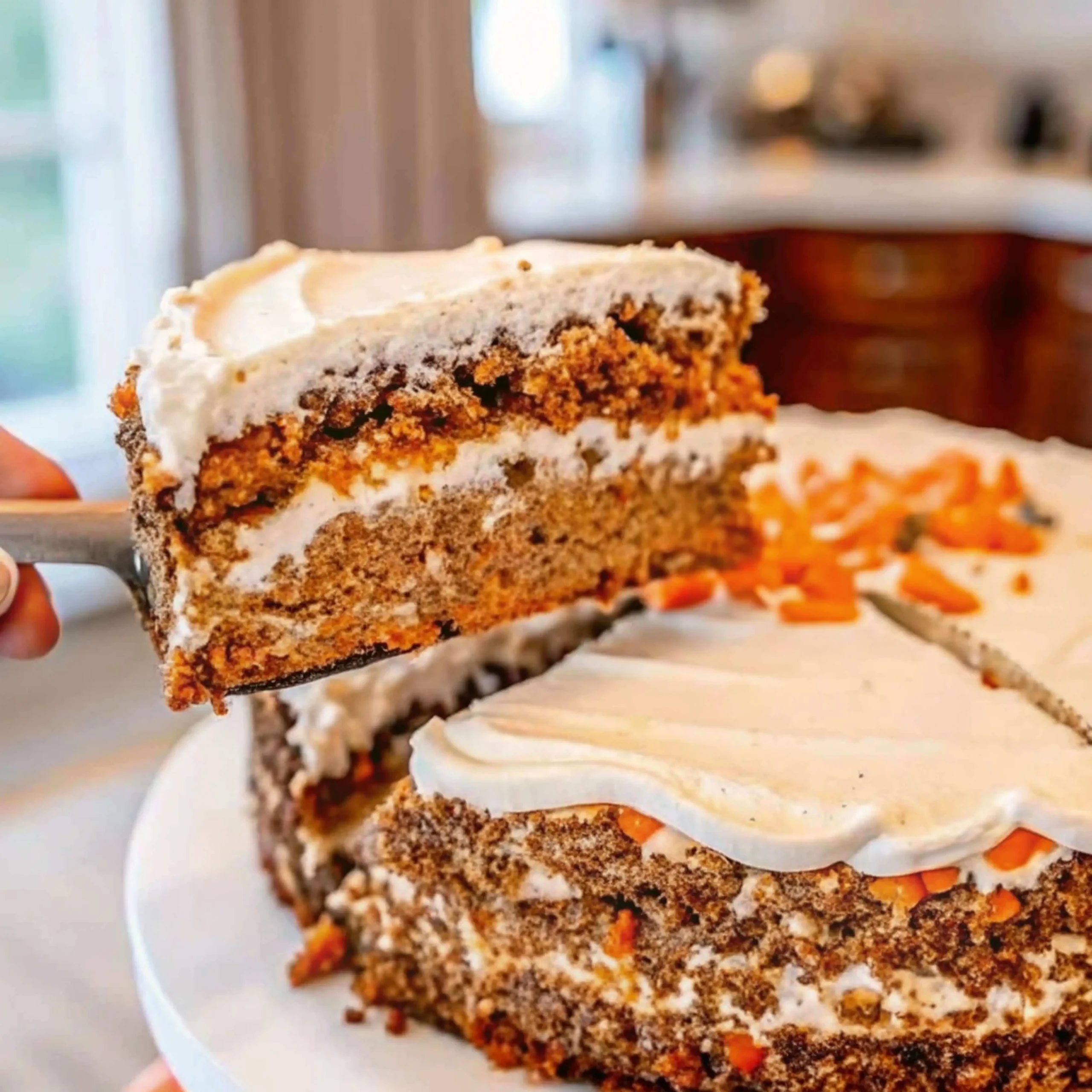 Low carb carrot cake
