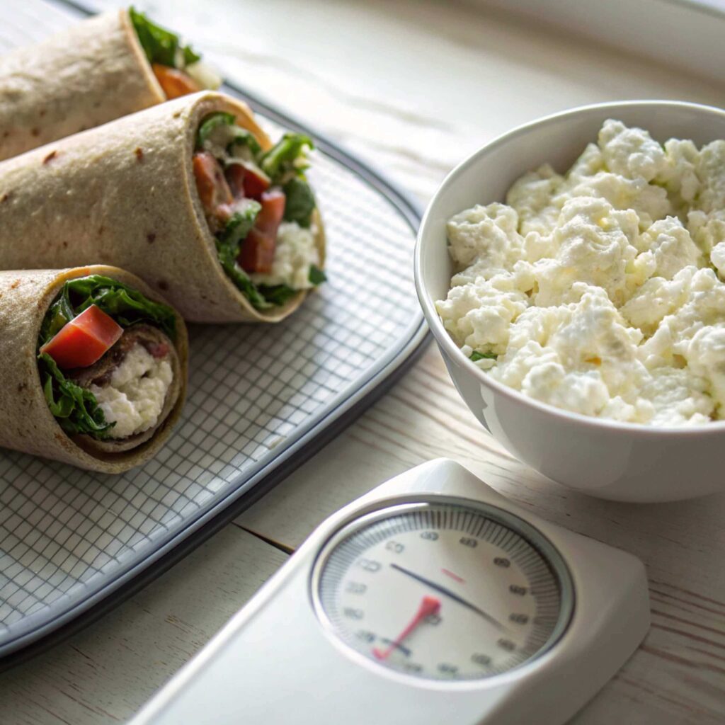 Low carb cottage cheese wrap nutrition comparison