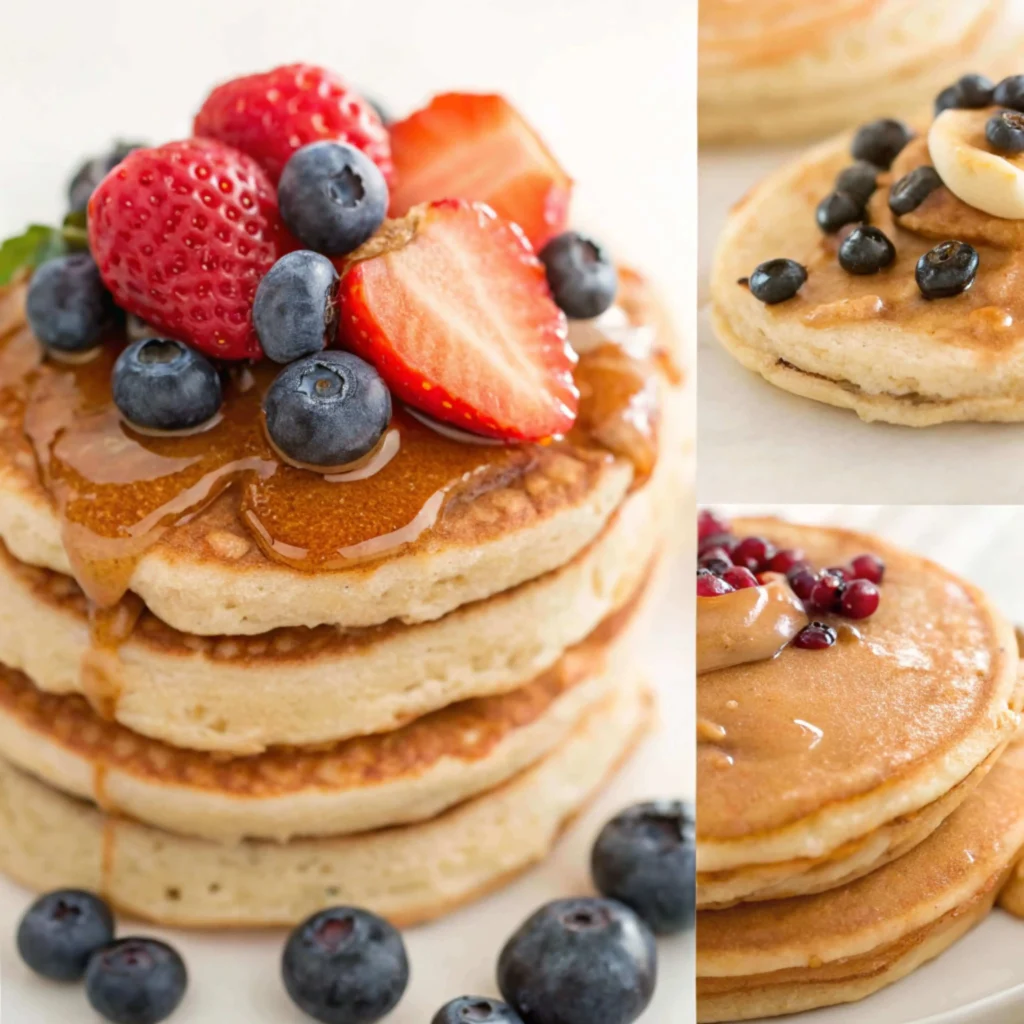 Toppings for 2 ingredient protein pancakes