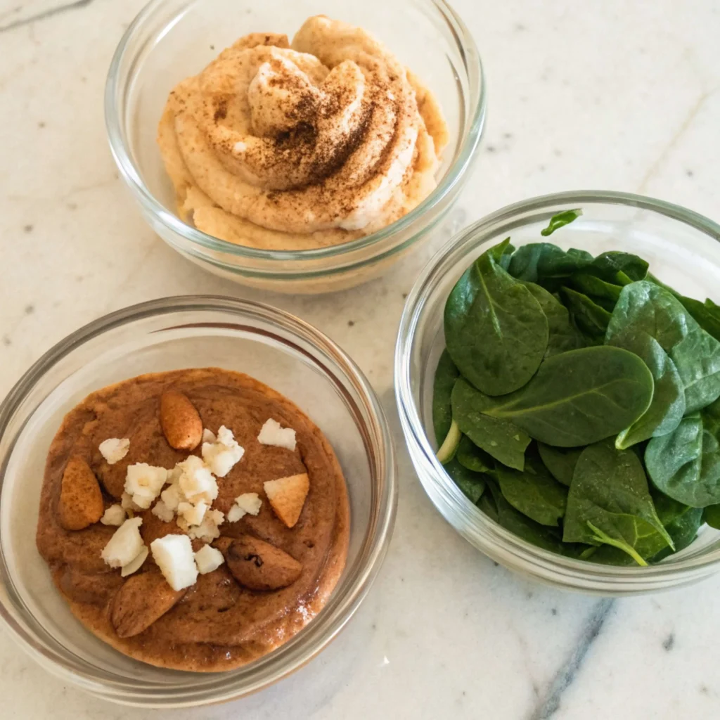 Healthy toppings for banana-free protein pancakes