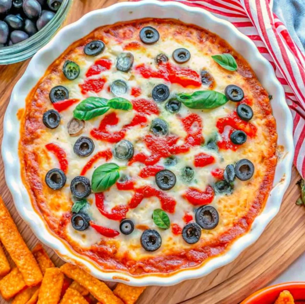 Cottage Cheese Pizza Bowl: The Best Crustless, High-Protein Pizza Recipe 7 Cottage cheese pizza bowl topped with melted cheese and pepperoni