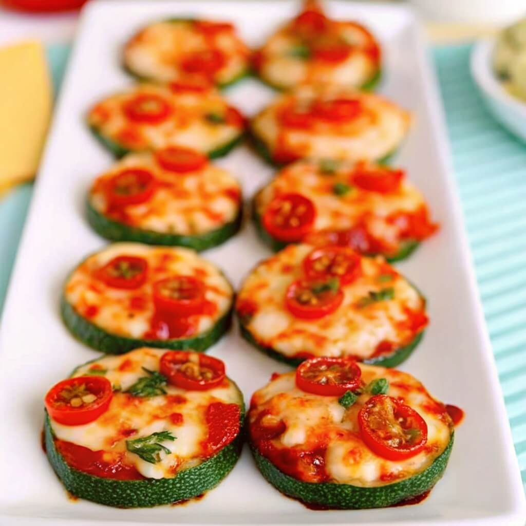 zucchini pizza bites recipe