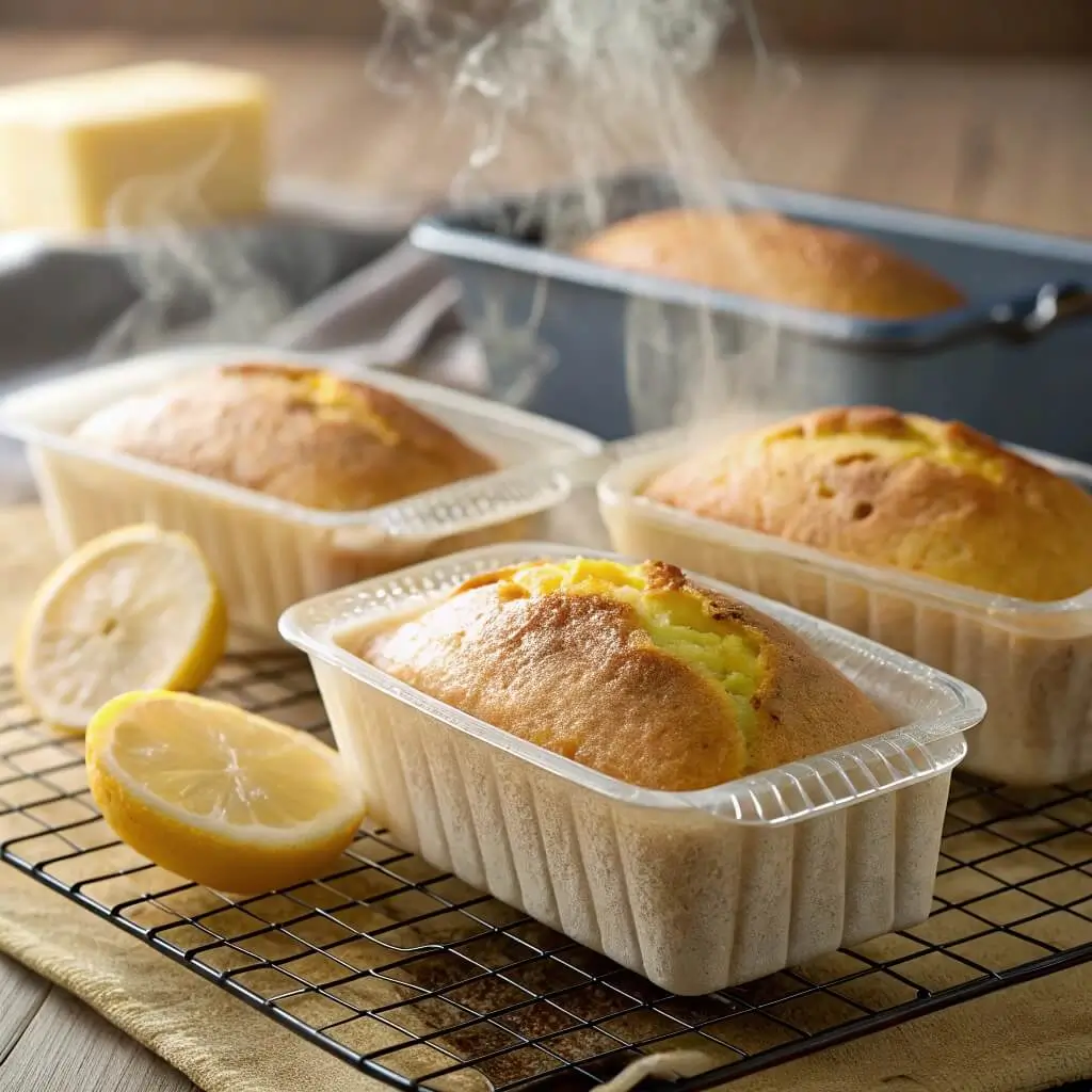 mini lemon loaf pound cakes low carb