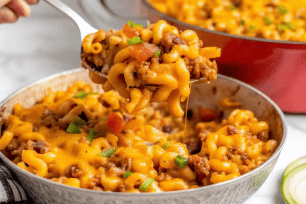 Cheeseburger Casserole