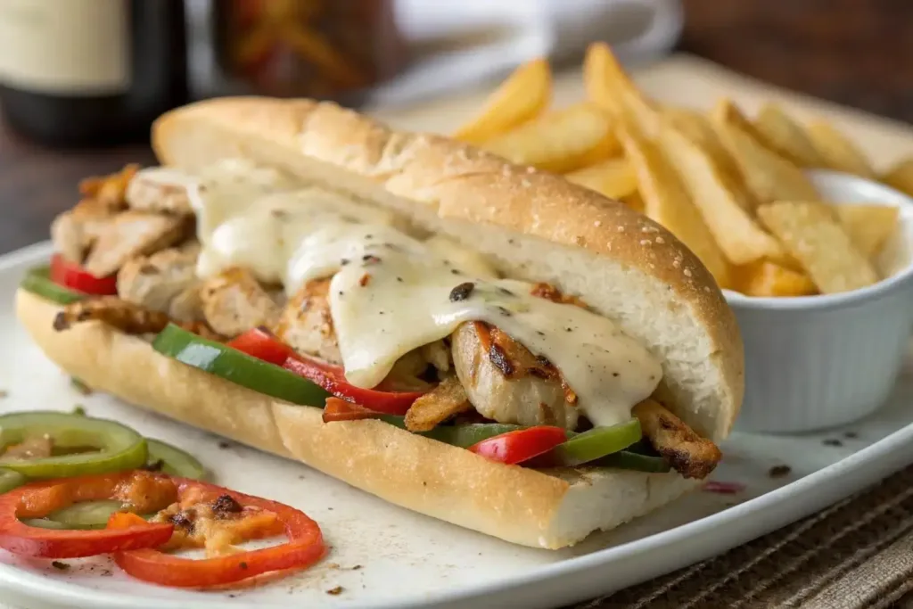 Chicken Philly Cheesesteak recipe