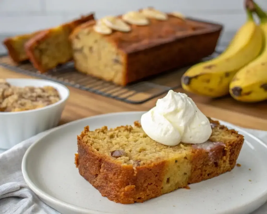Banana Bread with Sour Cream: Moist Homemade Loaf